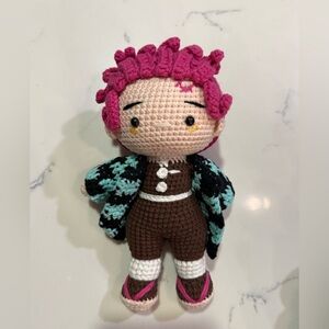 Handmade Crochet Tanjiro Kamado